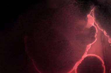 kırmızı mürekkep lekeleri doku, arka plan