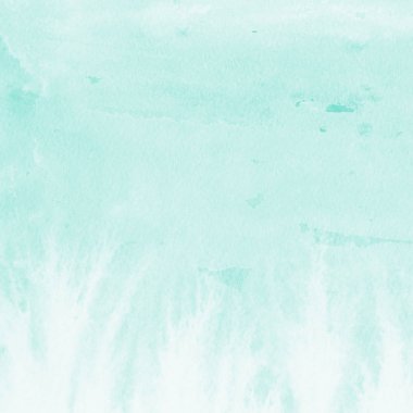 Turkuaz suluboya boya doku, arka plan