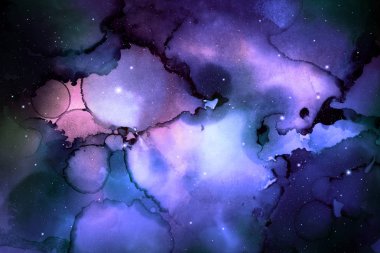 çok renkli mürekkep boşluk doku, arka plan