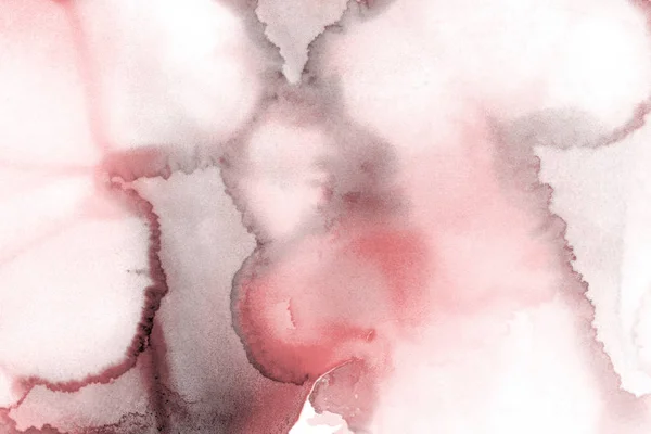 Rött Bläck Fläckar Textur Abstrakt Bakgrund — Stockfoto