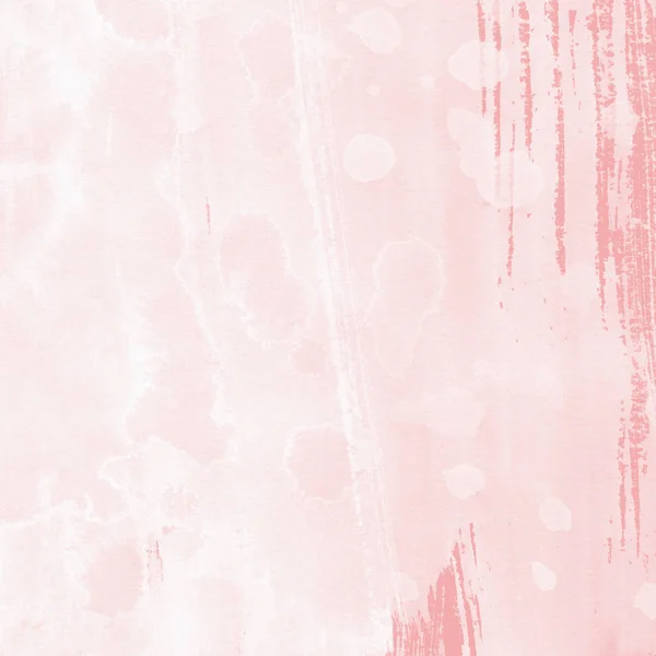 Acuarela Rosa Textura Pintura Fondo Abstracto — Foto de Stock