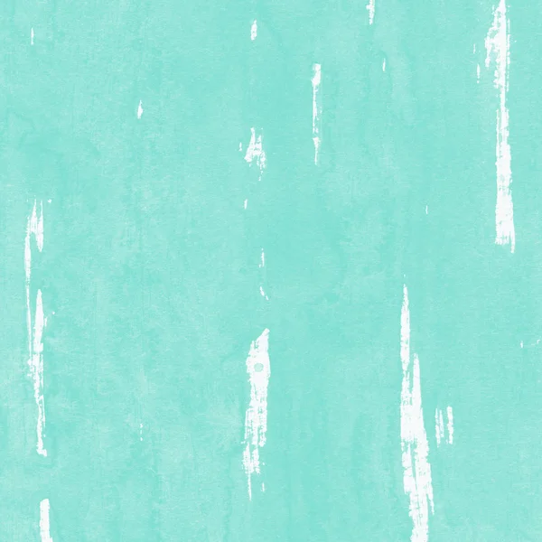 Turquoise Aquarel Verf Textuur Abstracte Achtergrond — Stockfoto