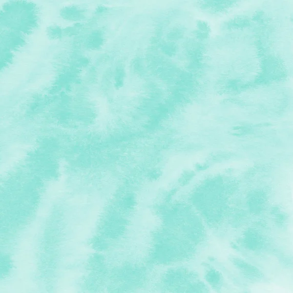 Turquoise Watercolor Paint Texture Abstract Background — Stock Photo, Image