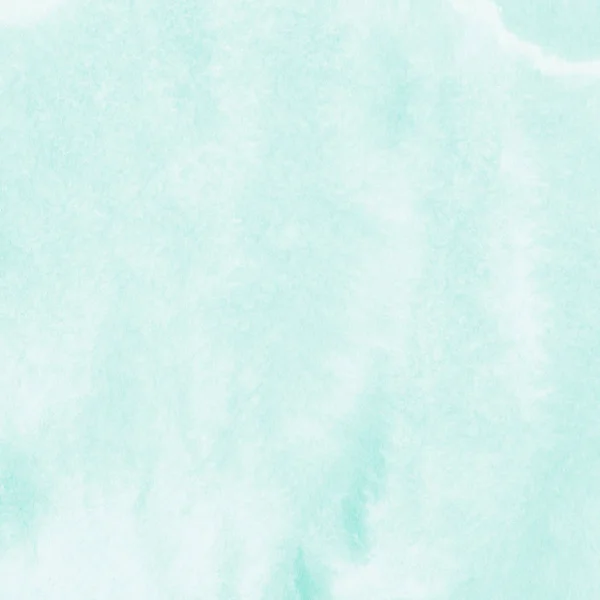 Turquoise Watercolor Paint Texture Abstract Background — Stock Photo, Image