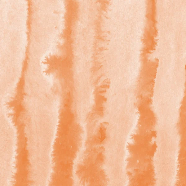 Orange Watercolor Paint Texture Abstract Background — Stock Photo, Image