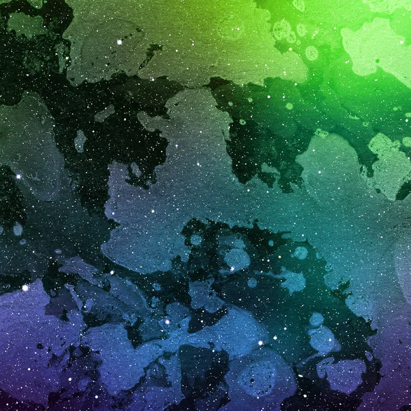 Multicolor Ink Space Texture Abstract Background — Stock Photo, Image