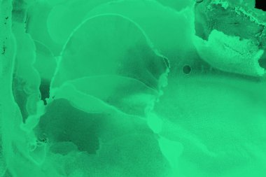 doku, arka plan yeşil mürekkep lekeleri