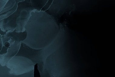 mavi mürekkep deseni lekeler, soyut arkaplan