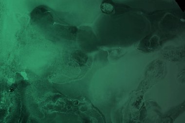 doku, arka plan yeşil mürekkep lekeleri