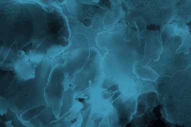 mavi mürekkep deseni lekeler, soyut arkaplan