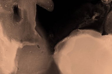 doku, arka plan kahverengi mürekkep lekeleri