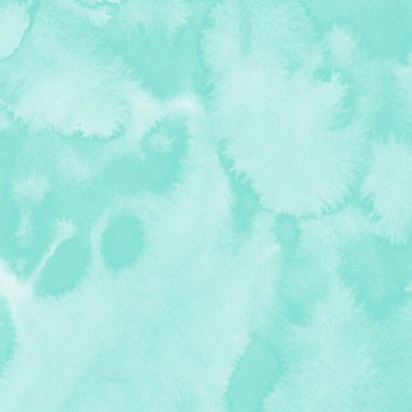 Turkuaz suluboya boya doku, arka plan