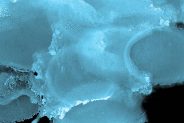 mavi mürekkep deseni lekeler, soyut arkaplan