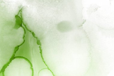 doku, arka plan yeşil mürekkep lekeleri