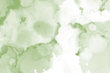 doku, arka plan yeşil mürekkep lekeleri