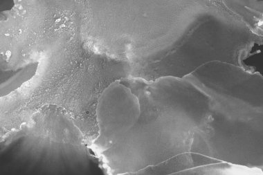 doku, arka plan yeşil mürekkep lekeleri