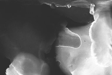 doku, arka plan yeşil mürekkep lekeleri