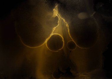 doku, arka plan sarı mürekkep lekeleri