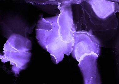 doku, arka plan mor mürekkep lekeleri