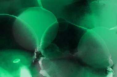 doku, arka plan yeşil mürekkep lekeleri