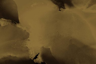 doku, arka plan sarı mürekkep lekeleri