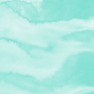 Turkuaz suluboya boya doku, arka plan