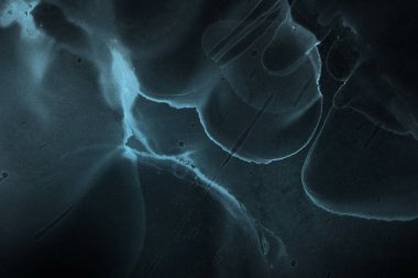 mavi mürekkep deseni lekeler, soyut arkaplan