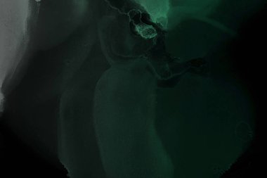 doku, arka plan yeşil mürekkep lekeleri