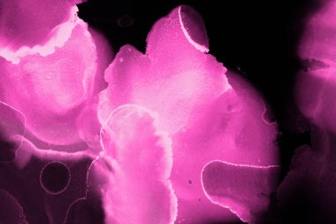 doku, arka plan mor mürekkep lekeleri