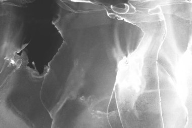 doku, arka plan yeşil mürekkep lekeleri