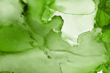 doku, arka plan yeşil mürekkep lekeleri