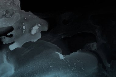 mavi mürekkep deseni lekeler, soyut arkaplan