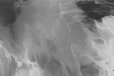 doku, arka plan yeşil mürekkep lekeleri