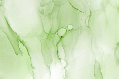 doku, arka plan yeşil mürekkep lekeleri