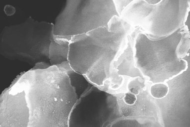 doku, arka plan yeşil mürekkep lekeleri