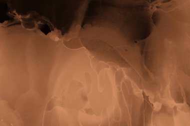 doku, arka plan kahverengi mürekkep lekeleri