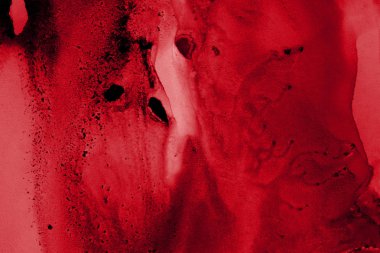 kırmızı mürekkep lekeleri doku, arka plan