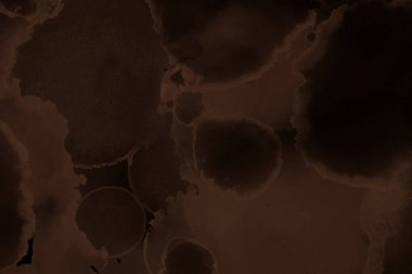 doku, arka plan kahverengi mürekkep lekeleri