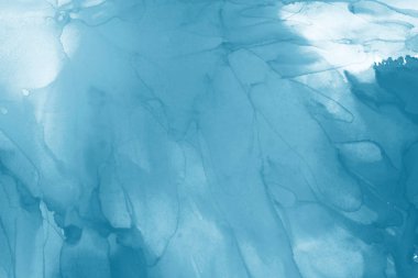 mavi mürekkep deseni lekeler, soyut arkaplan