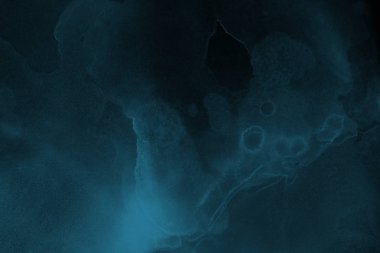 mavi mürekkep deseni lekeler, soyut arkaplan