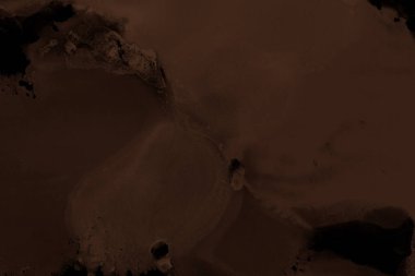 doku, arka plan kahverengi mürekkep lekeleri