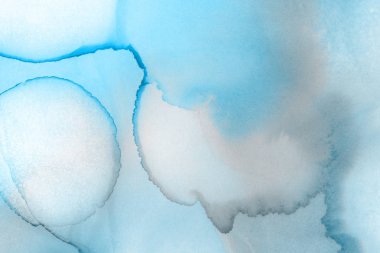 mavi mürekkep deseni lekeler, soyut arkaplan