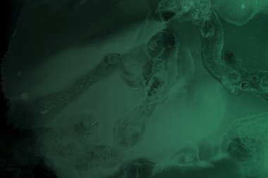 doku, arka plan yeşil mürekkep lekeleri