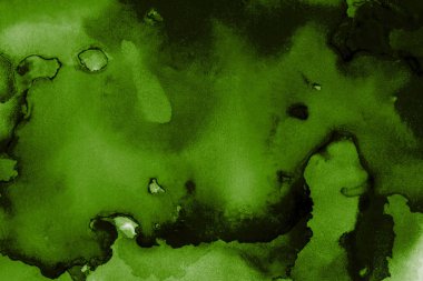 doku, arka plan yeşil mürekkep lekeleri