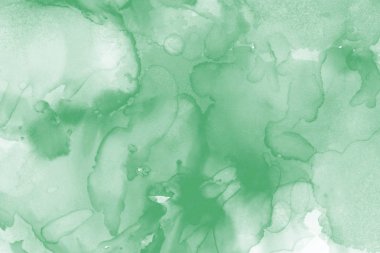 doku, arka plan yeşil mürekkep lekeleri