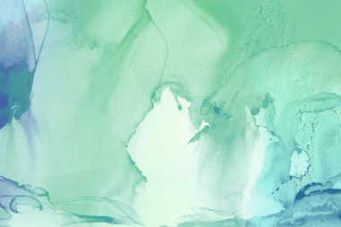 doku, arka plan yeşil mürekkep lekeleri