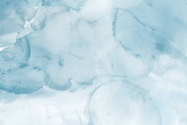 mavi mürekkep deseni lekeler, soyut arkaplan