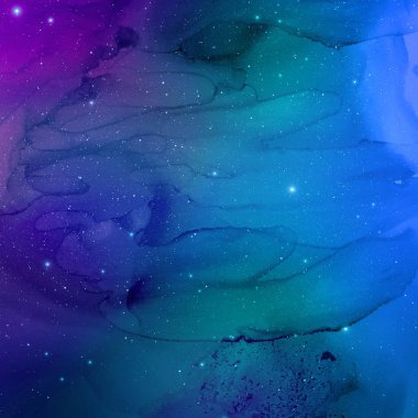 çok renkli mürekkep boşluk doku, arka plan