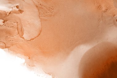 doku, arka plan kahverengi mürekkep lekeleri