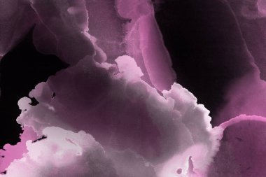 doku, arka plan mor mürekkep lekeleri